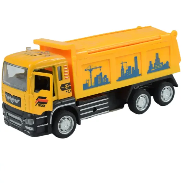 City Truck: Rückziehbarer Bau-Lkw in zwei Varianten 14cm Bild 2