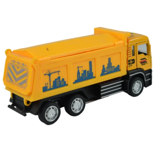 City Truck: Rückziehbarer Bau-Lkw in zwei Varianten 14cm Bild 4
