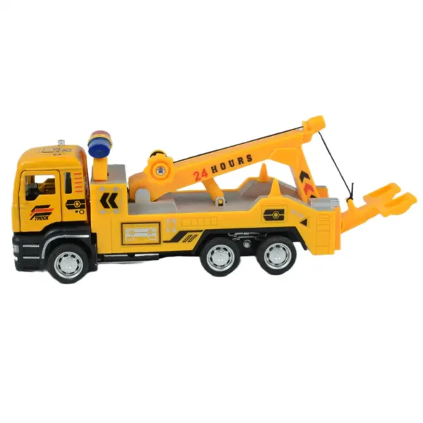 City Truck: Rückziehbarer Bau-Lkw in zwei Varianten 14cm Bild 6