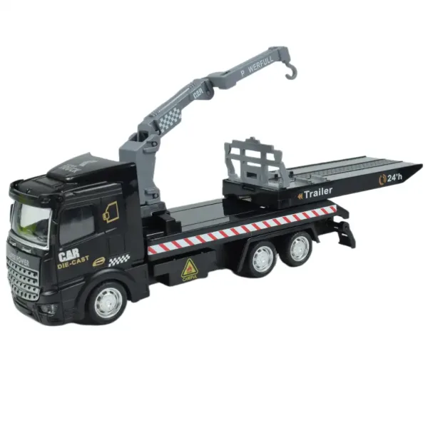 City Truck: Umwandelbarer Schwungrad-Rettungsteam-LKW mit Verkehrsschildern 19cm Bild 8