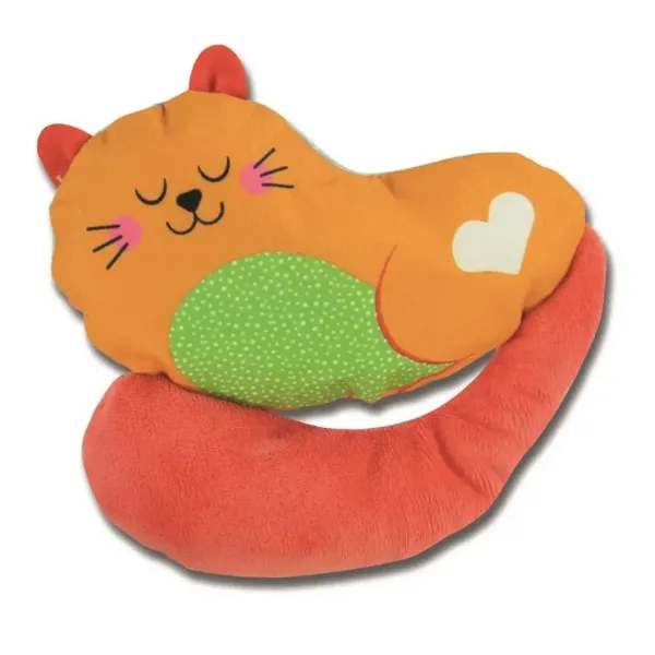 Clementoni Baby: Katzen-Bauchkissen 31x44cm Bild 4