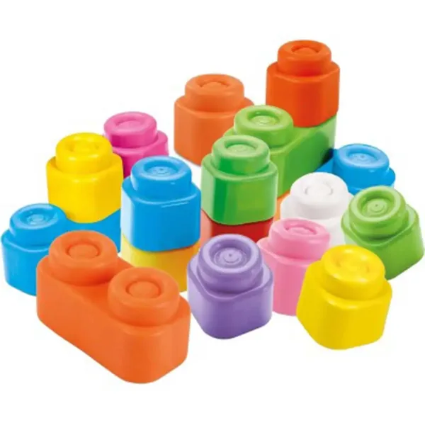 Clemmy: Weiche bunte Bausteine für Babys 40er Set - Clementoni Bild 3