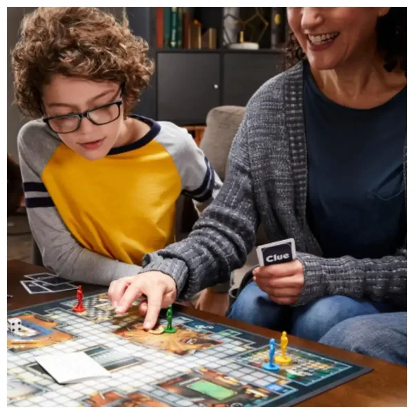 Cluedo - Klassisches Krimi-Detektiv-Brettspiel - Hasbro Bild 4
