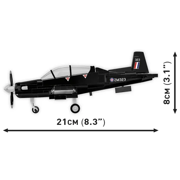 COBI: Beechcraft T-6 Texan II schwarzes Bauset (26626) Bild 5