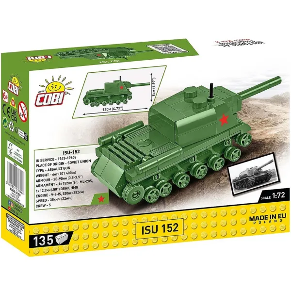 COBI: ISU-152 Panzer-Bausatz (3096) Bild 4