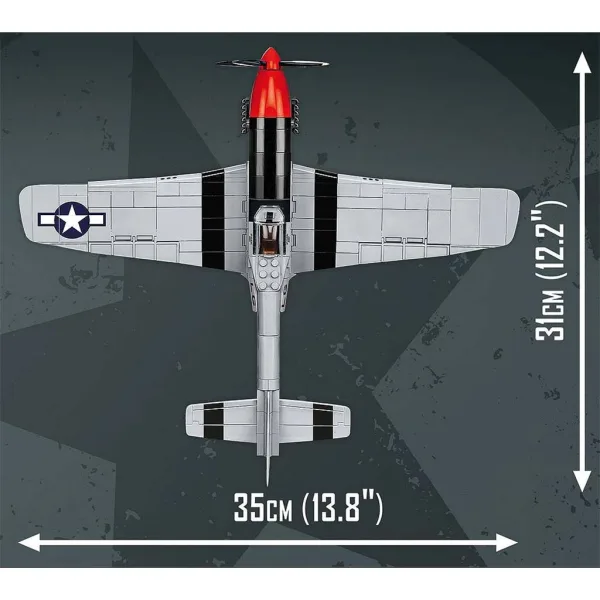 COBI: Mustang P-51D „TOP GUN: Maverick” Flugzeug-Bausatz (5846) Bild 3