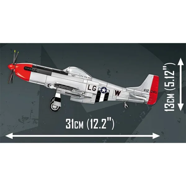 COBI: Mustang P-51D „TOP GUN: Maverick” Flugzeug-Bausatz (5846) Bild 4