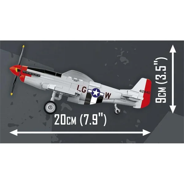 COBI: Mustang P-51D „TOP GUN: Maverick” Flugzeug-Bauset (5847) Bild 2