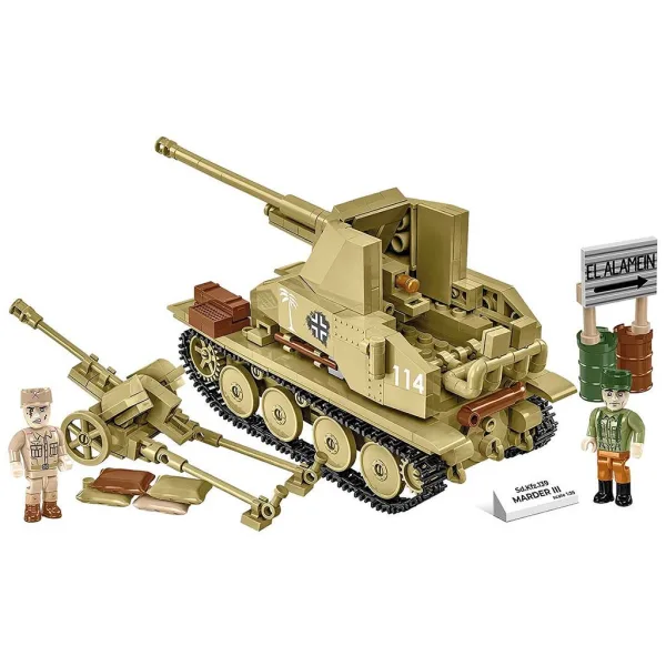 COBI: Sd.Kfz. 139 Marder III Panzer-Bauset (3131) Bild 3