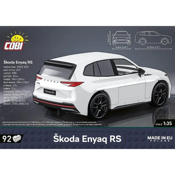 COBI: Skoda Enyaq RS Bausatz (24575) Bild 3