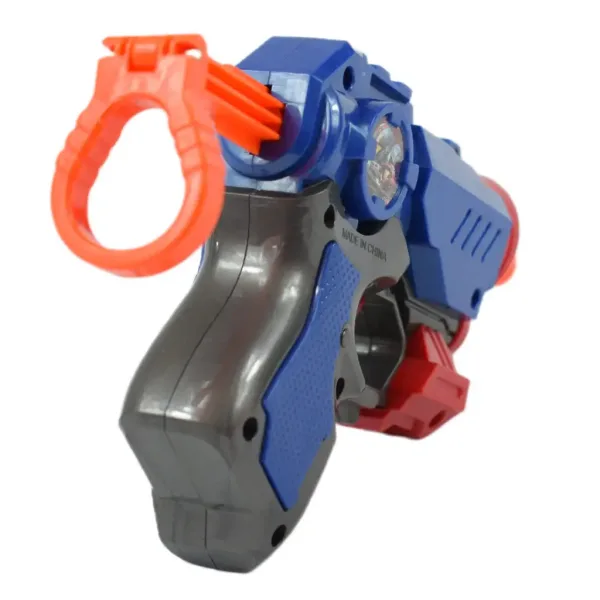 Cool Soft Bullet Gun: Kleine Schaumstoffpistole mit blauen Patronen, 14 cm Bild 5