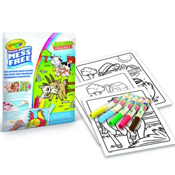 Crayola: Color Wonder Tiere auf dem Bauernhof malfreies Malbuch Bild 2
