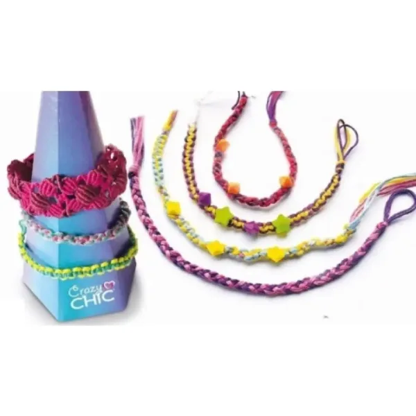 Crazy Chic: Freundschaftsarmband-Maker-Set - Clementoni Bild 2