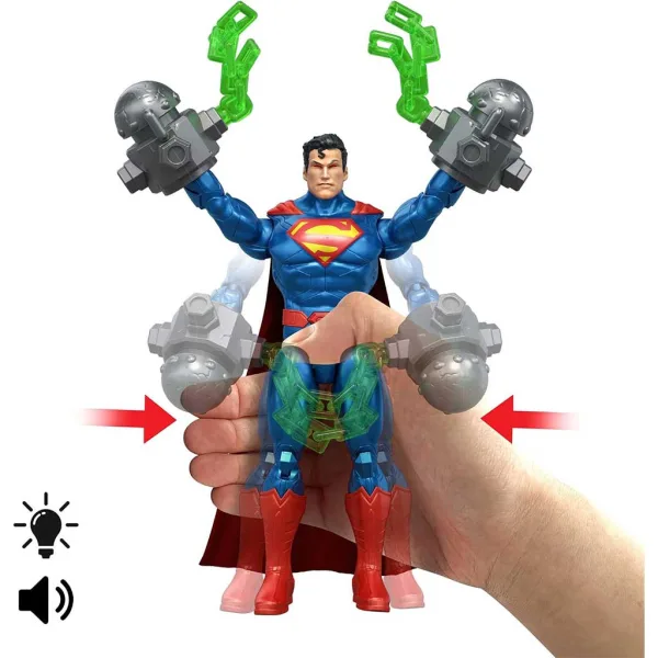 DC Actionfigur - Interaktive Superman-Figur 17cm - Mattel Bild 4