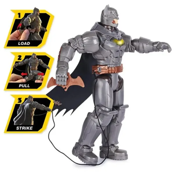DC Comics: Battle Strike Batman Figur mit Sound 30cm - Spin Master Bild 3