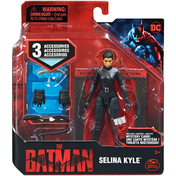 DC Comics: Die Batman Selina Kyle Spielfigur mit Zubehör 10cm - Spin Master Bild 3