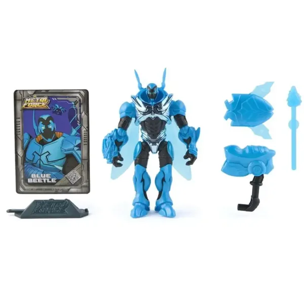 DC Metal Force Blue Beetle Spielfigur mit Zubehör - Spin Master Bild 4