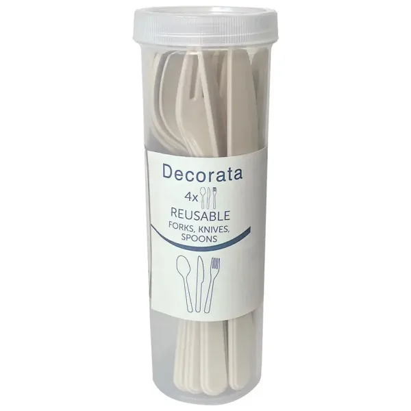 Decorata wiederverwendbares Besteck 12-teiliges Set Bild 1