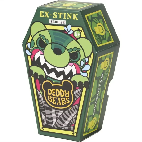 Deddy Bear Ex-Stink Plüschtier im Sarg, 5. Serie, 15 cm Bild 2