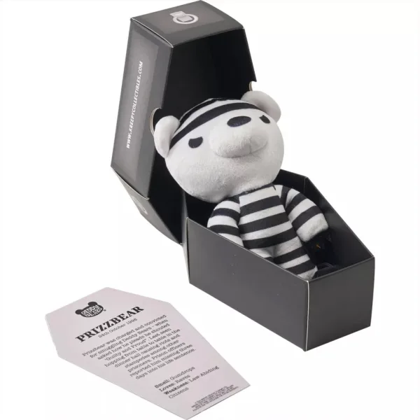 Deddy Bear Prizzbear Plüschtier im Sarg, 5. Serie, 15 cm Bild 2