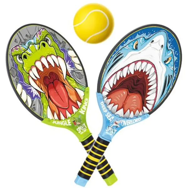 Deep Sea Overlord vs Jungle King Tennisset mit zwei Bällen Bild 2