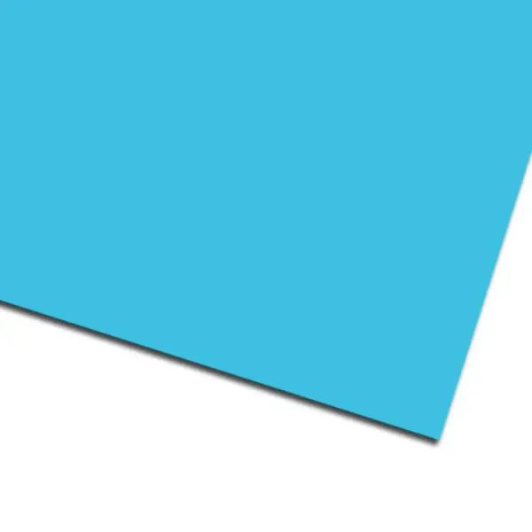 Dekorationskarton in hellblauer Farbe 50x70cm Bild 1