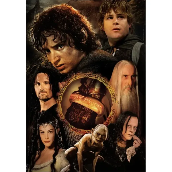 Der Herr der Ringe: Der Beginn der Mission 1000 Teile Puzzle - Clementoni Bild 2