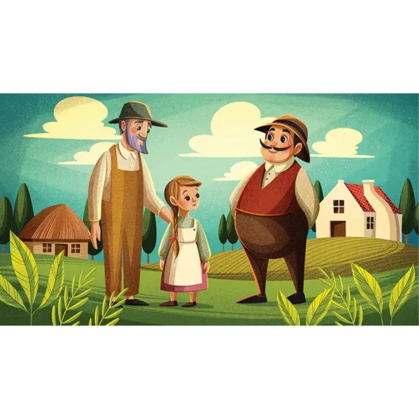 Der kleine Junge und der leere Blumentopf Diafilm (Volksmärchen Schatzkammer Diaserie) Bild 3
