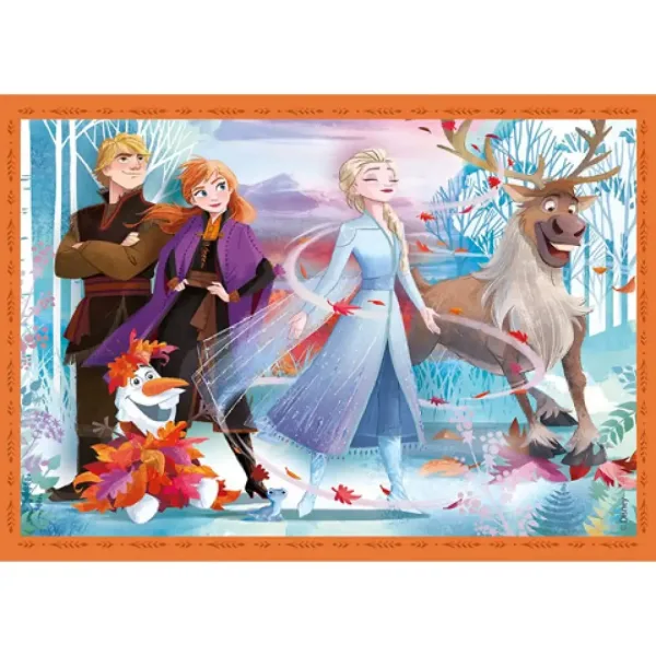 Die Eiskönigin 2. 4-in-1 Puzzle - Clementoni Bild 4