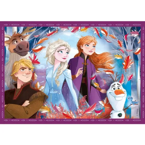 Die Eiskönigin 2. 4-in-1 Puzzle - Clementoni Bild 5