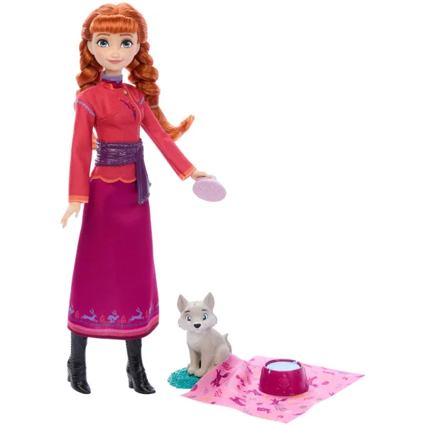 Die Eiskönigin: Anna und der kleine Polarfuchs – Spielfigurenset – Mattel Bild 2