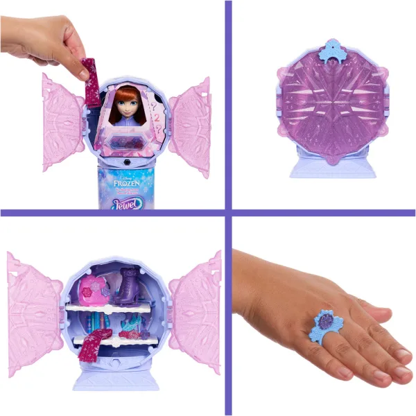 Die Eiskönigin - Eiskristall Überraschung - Anna Die Eiskönigin 2 Outfit - Mattel Bild 5