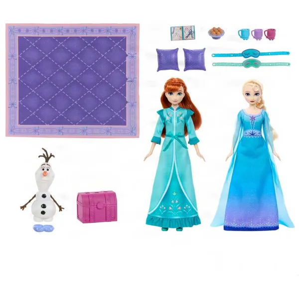 Die Eiskönigin: Königinnen-Pyjama-Party-Spielset - Mattel Bild 2
