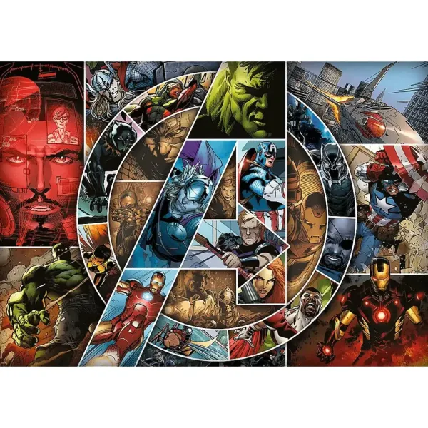 Die Rächer die Kraft der Helden 1000 Teile Puzzle – Trefl Bild 2