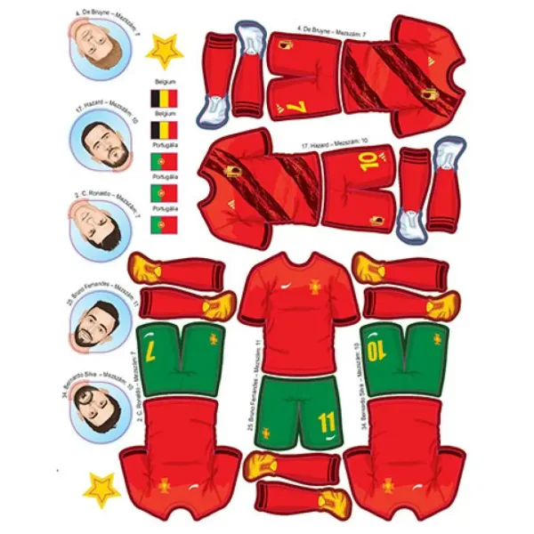 Die Stars des Fußballs Stickerheft Bild 4