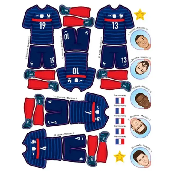Die Stars des Fußballs Stickerheft Bild 5