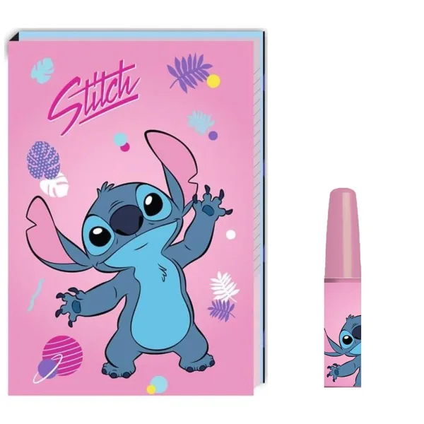 Disney: Lilo & Stitch 7-teiliges Tagebuchset in Geschenkbox Bild 2