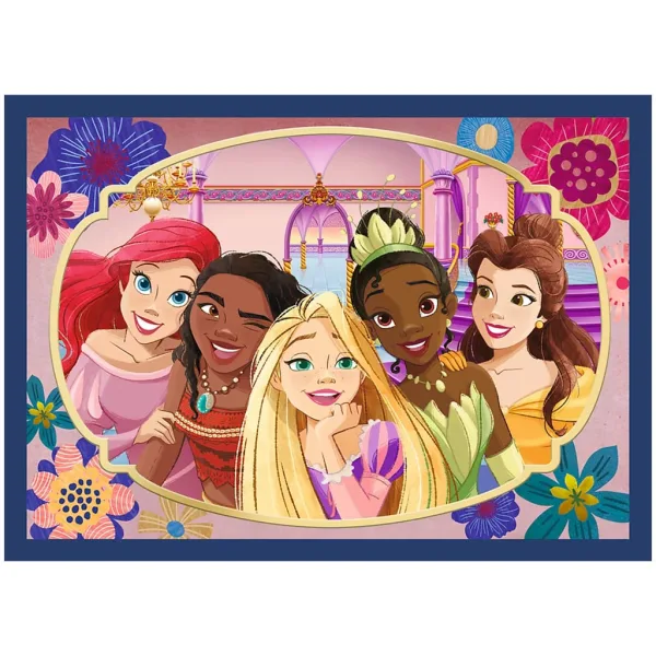 Disney Prinzessinnen - 4 in 1 Puzzle 4 x 88 Teile - Trefl Bild 2