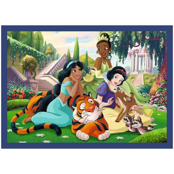 Disney Prinzessinnen - 4 in 1 Puzzle 4 x 88 Teile - Trefl Bild 3