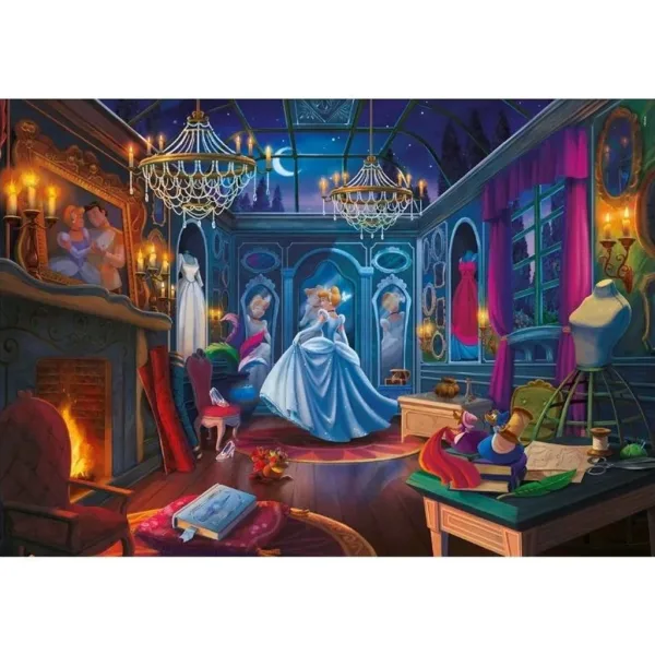 Disney Prinzessinnen Ever After Cinderella 500 Teile Puzzle – Clementoni Bild 2