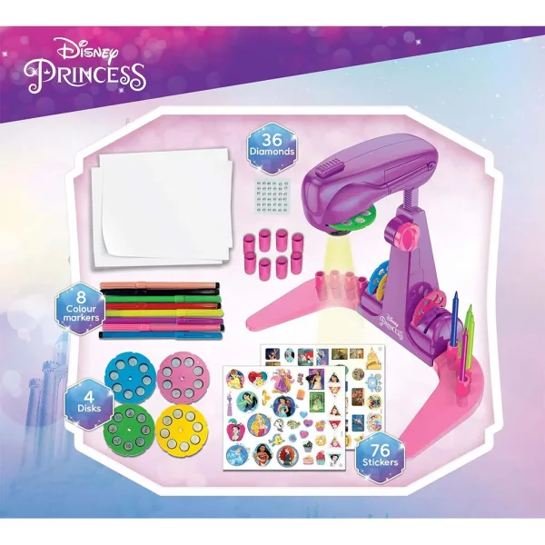 Disney-Prinzessinnen-Projektor-Malset - Lisciani Bild 3