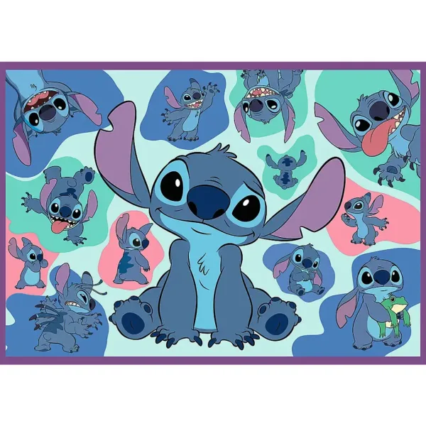 Disney: Wundervoller Stitch 4x250-teiliges Puzzle - Trefl Bild 2