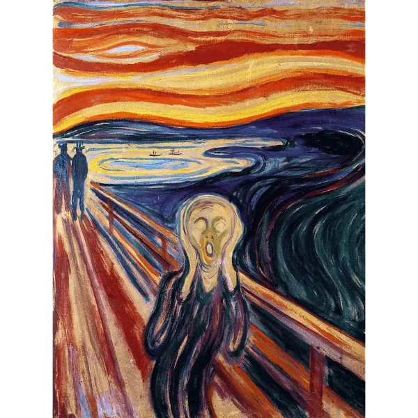 Edvard Munch: Der Schrei 200-teiliges Holzpuzzle - Trefl Bild 2