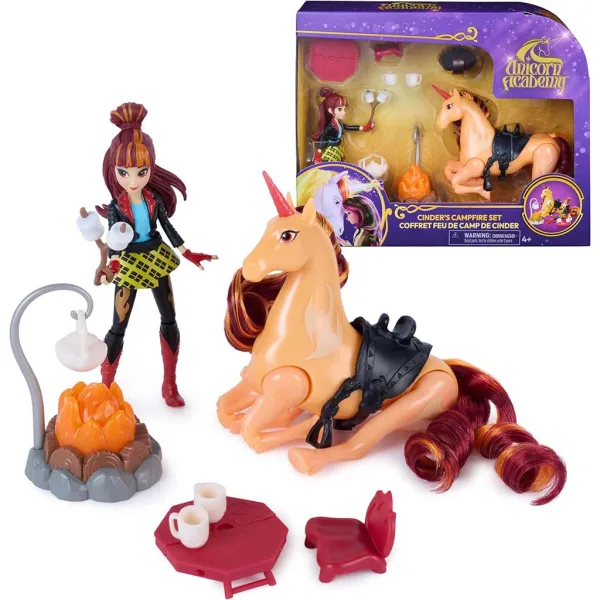 Einhorn Akademie: Valentina und Cinder Camping-Set - Spin Master Bild 2