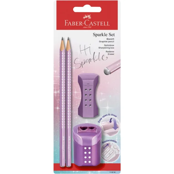 Faber-Castell: SPARKLE 4-teiliges Schreibset in verschiedenen Ausführungen 1 Stück Bild 3