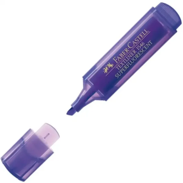 Faber-Castell: Superfluorescent Textmarker Lila Bild 1