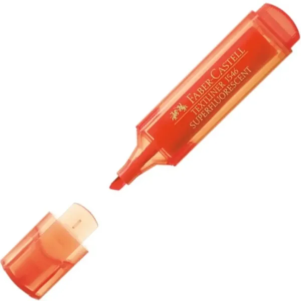 Faber-Castell: Superfluorescent Textmarker Orange Bild 1
