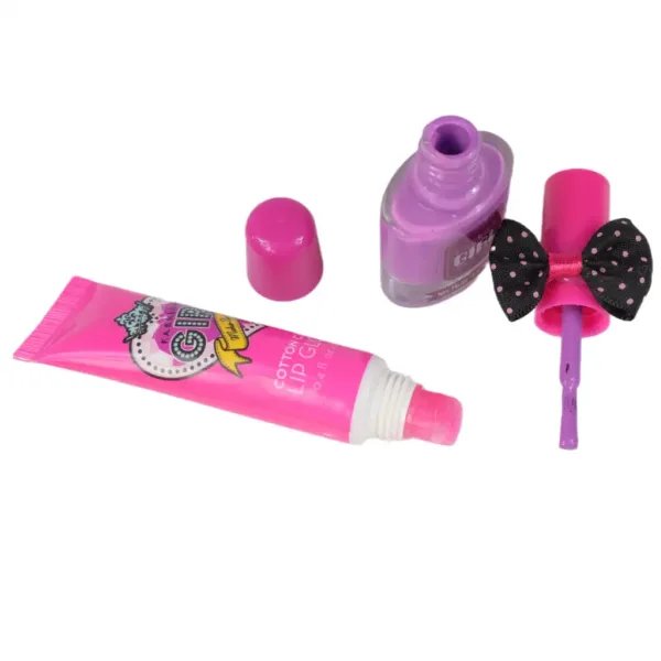 Fashion Girl: Großes Schminkset mit Haarkreide, Lipgloss und Accessoires Bild 4