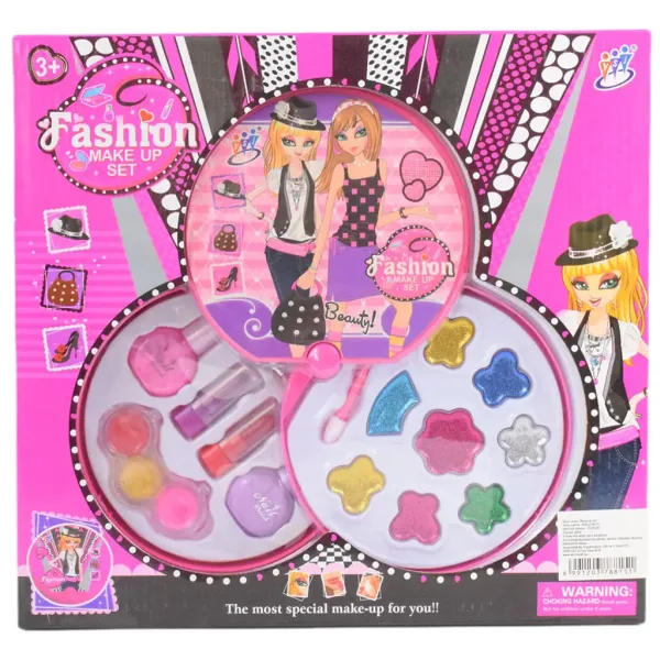 Fashion Make Up: Zweistöckige runde Schminkpalette-Set Bild 6