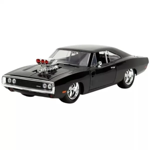 Fast & Furious: 1970 Dodge Charger Metall-Automodell mit Dom-Figur 1/24 - Simba Toys Bild 2